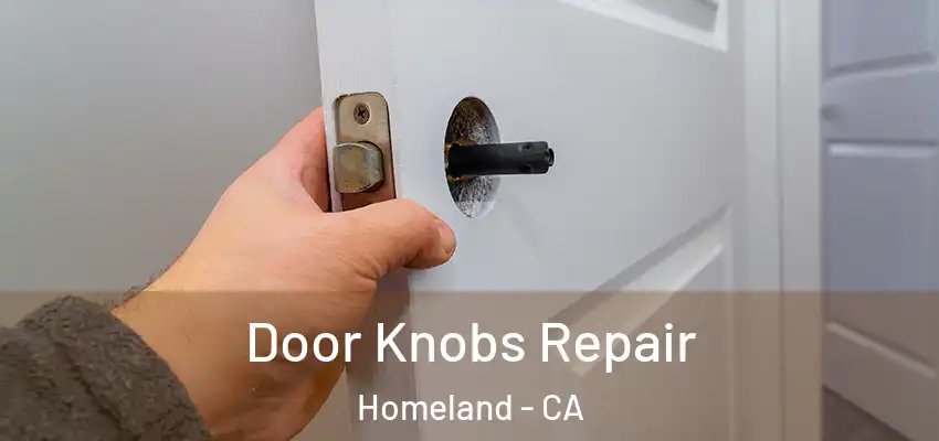  Door Knobs Repair Homeland - CA