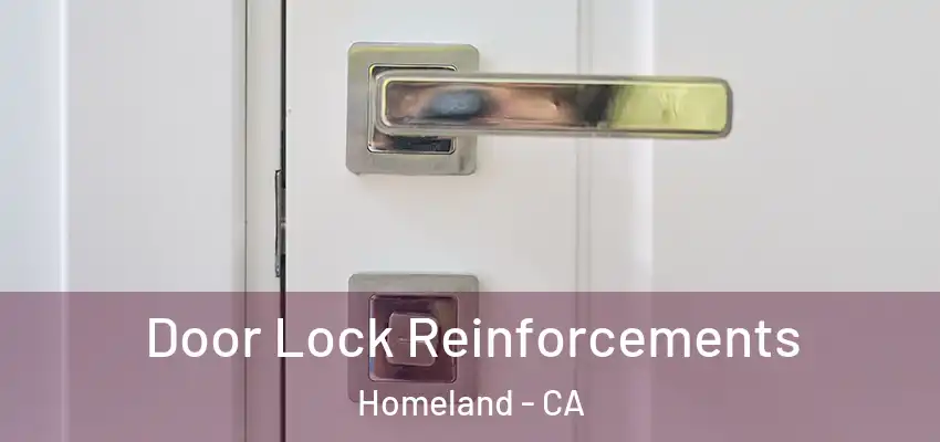 Door Lock Reinforcements Homeland - CA